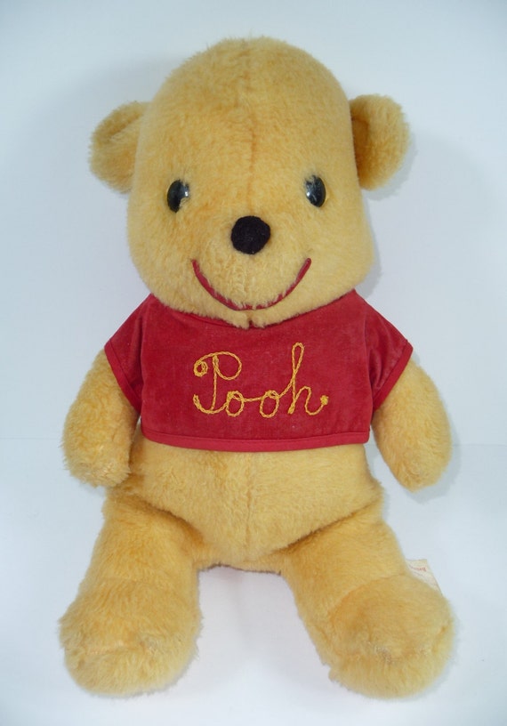 winnie the pooh vintage stuffed animal