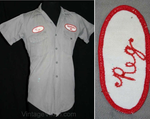 rockabilly mechanic shirt