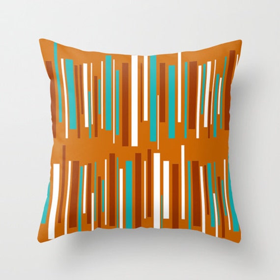 Mod Throw Pillow Mid Century Modern PillowCool Pillow Mod