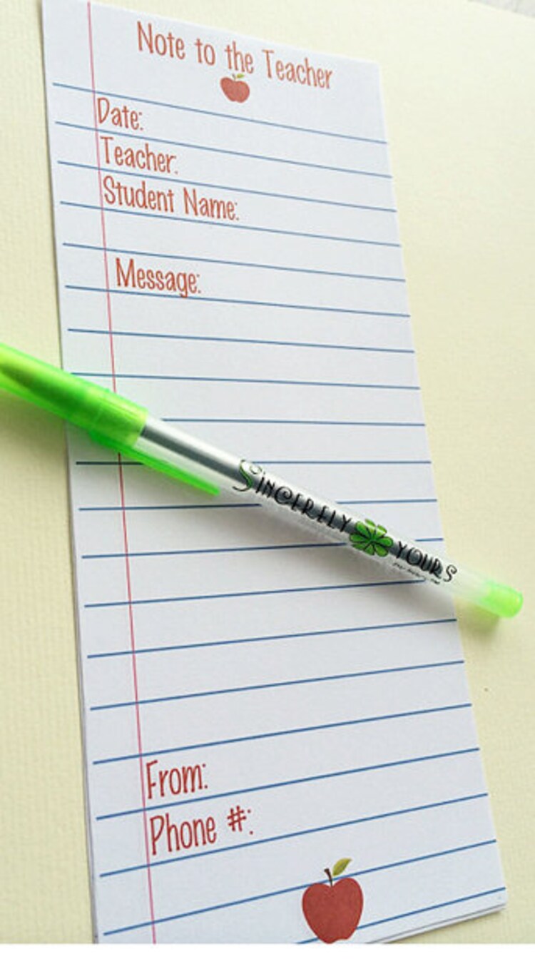 Teacher Notes Teacher Notepad Notes for the by SincerelyYours123