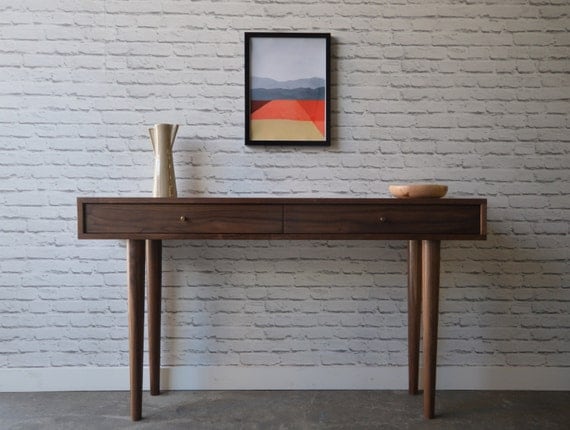Walnut Console Table solid walnut console table Walnut Console Table solid walnut console table