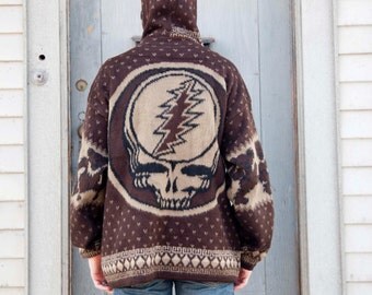 grateful dead alpaca sweater