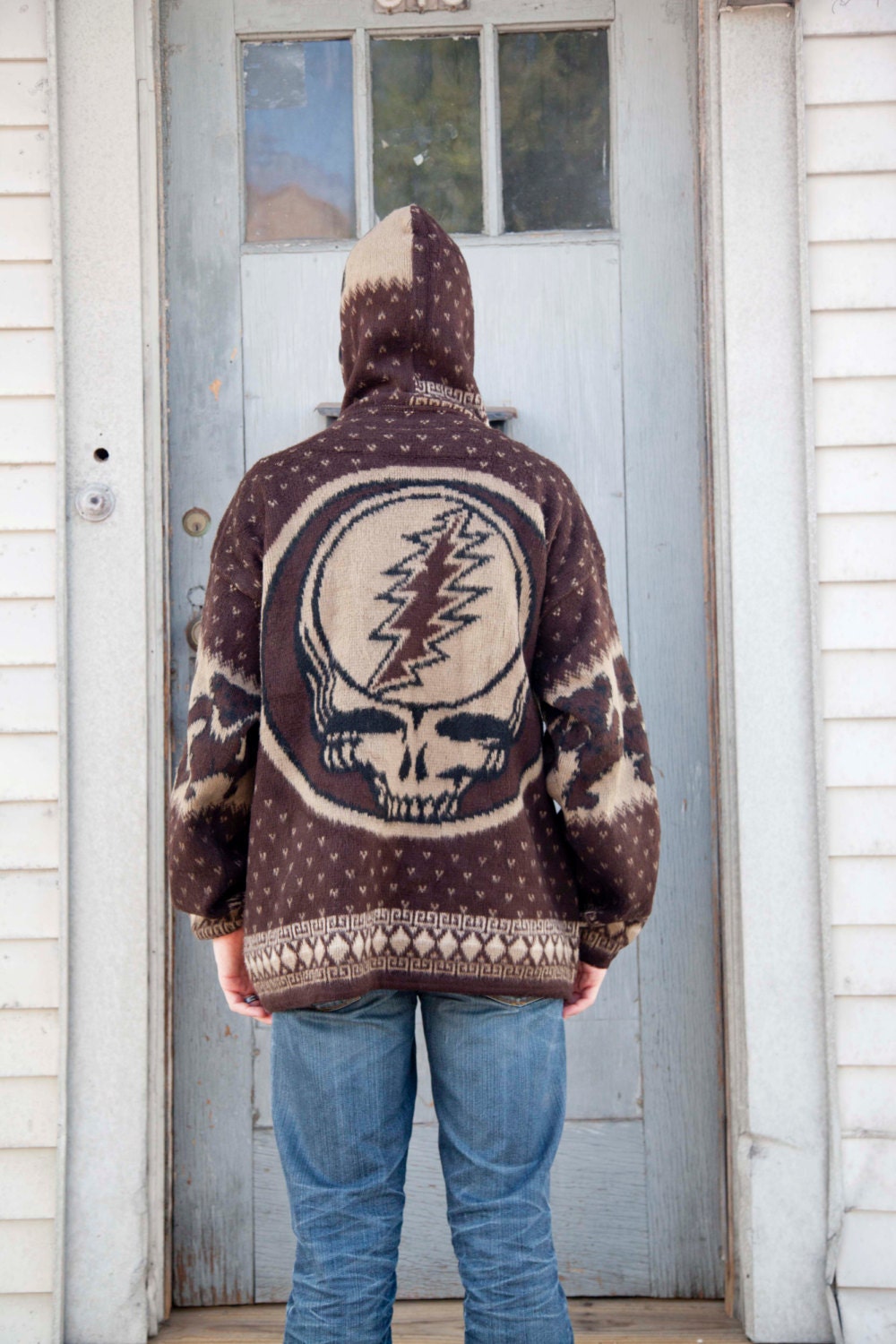 grateful dead sweater wool