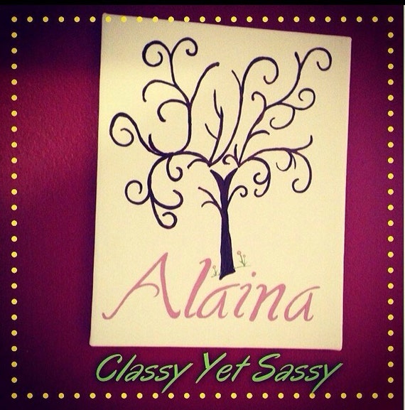 Guestbook alternative Baby Boy Shower Guest Book alternative fingerprint stamp tree