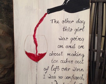 Wine Pallet Sign