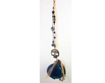 Skull Protection Wish Ball, Friendship Ball, Faerie Fairy Ball, Suncatcher, Witch Ball