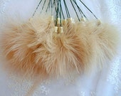 Fluffy Marabou Feather Stems - Feather Picks - Alternative Forever Flowers - Wedding Flowers - Home Decor