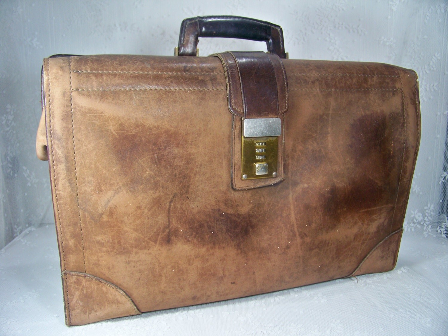 renwick leather briefcase