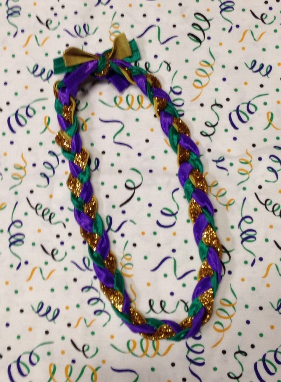 mardi gras headband