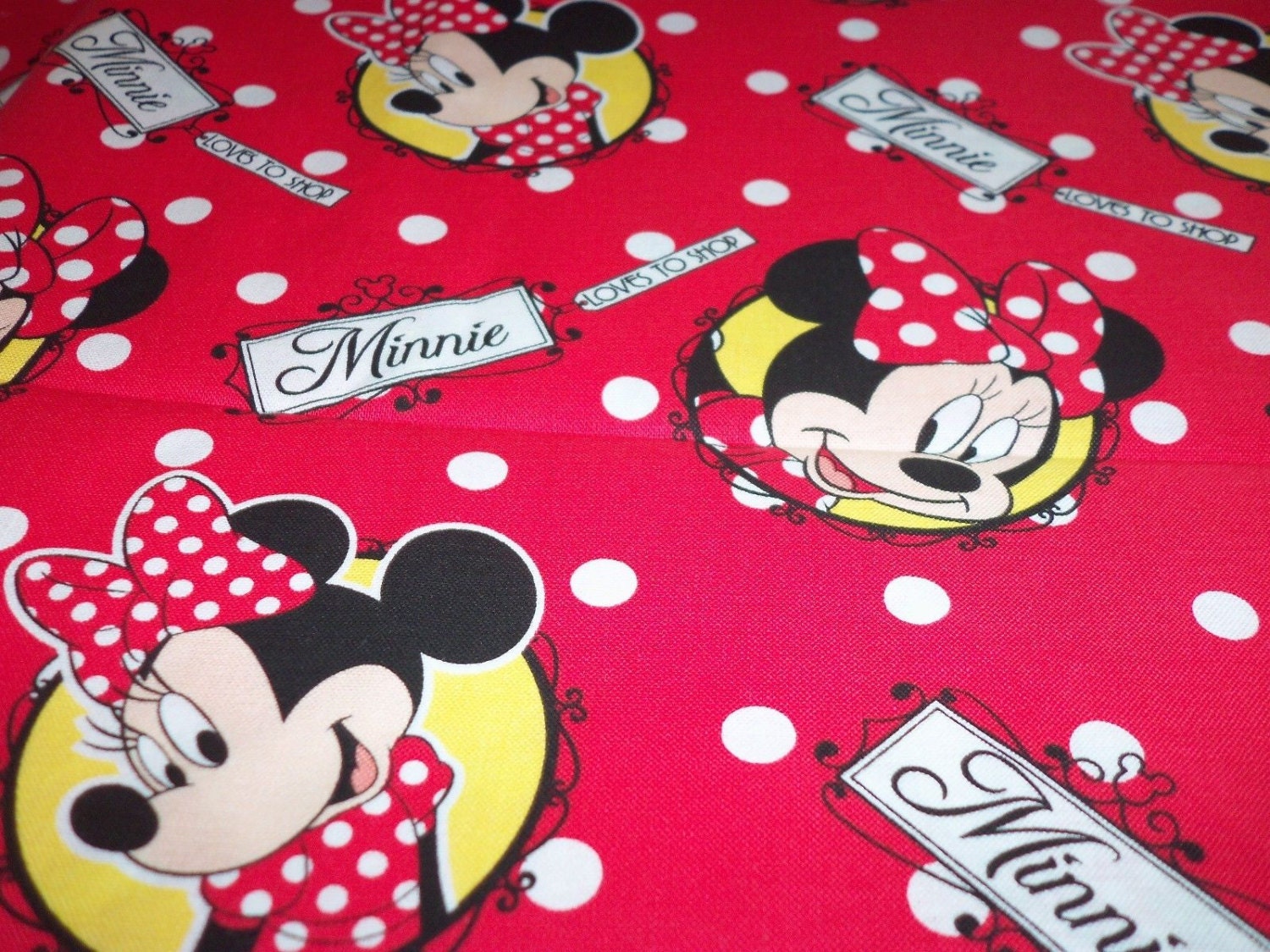 red polka dot minnie mouse