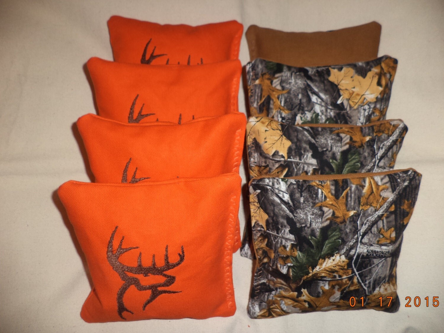 Cornhole Bags Deer Buck hunting corn hole bean bags camo