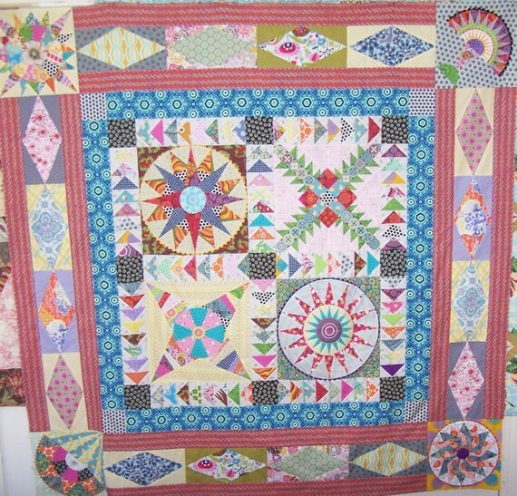 Square Dance quilt pattern