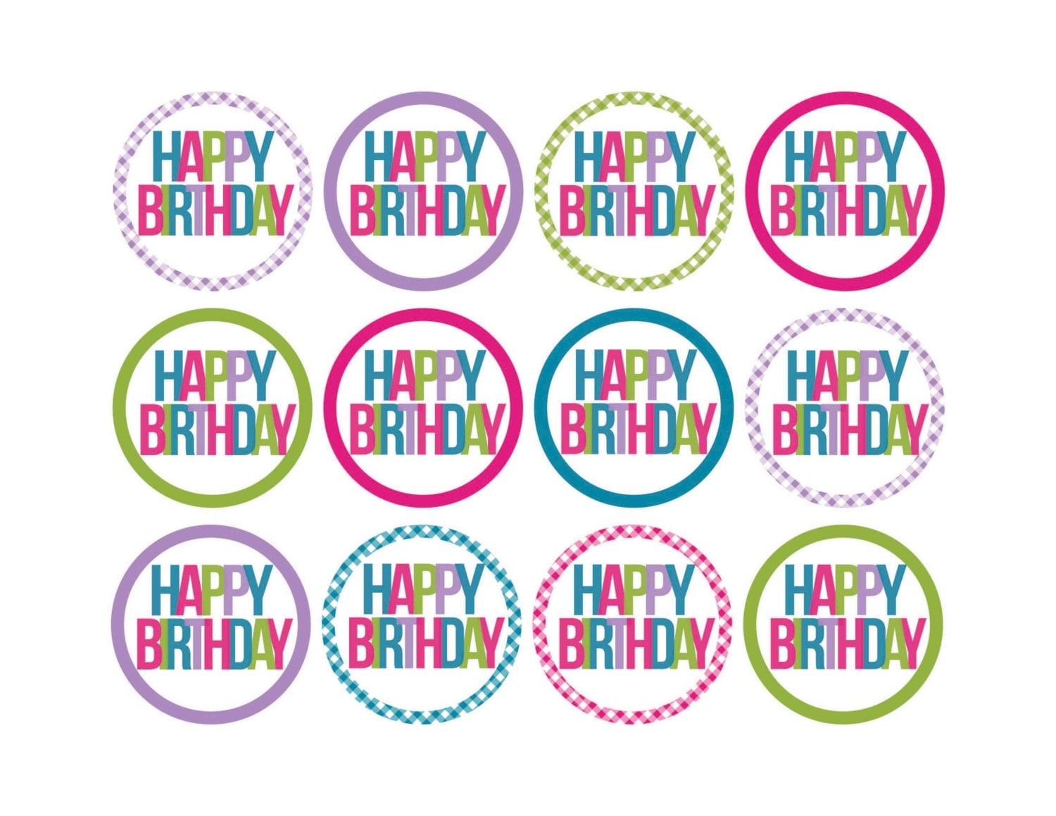 Cupcake toppers cupcake topper birthday cupcake toppers