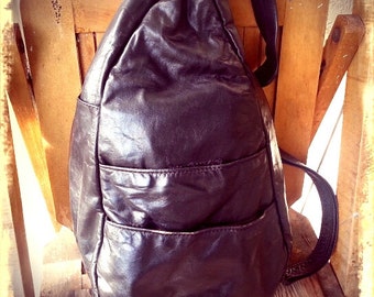 SLING /// Leather Sling Pack
