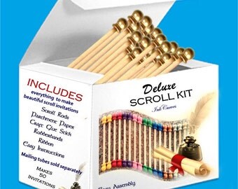 Scroll Invitation Kits 1