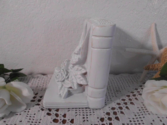 bookend white shabby chic floral book end beach by bookend white shabby chic floral book end beach by