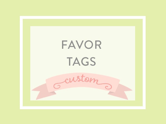 FAVOR TAG: Printable Il_570xn