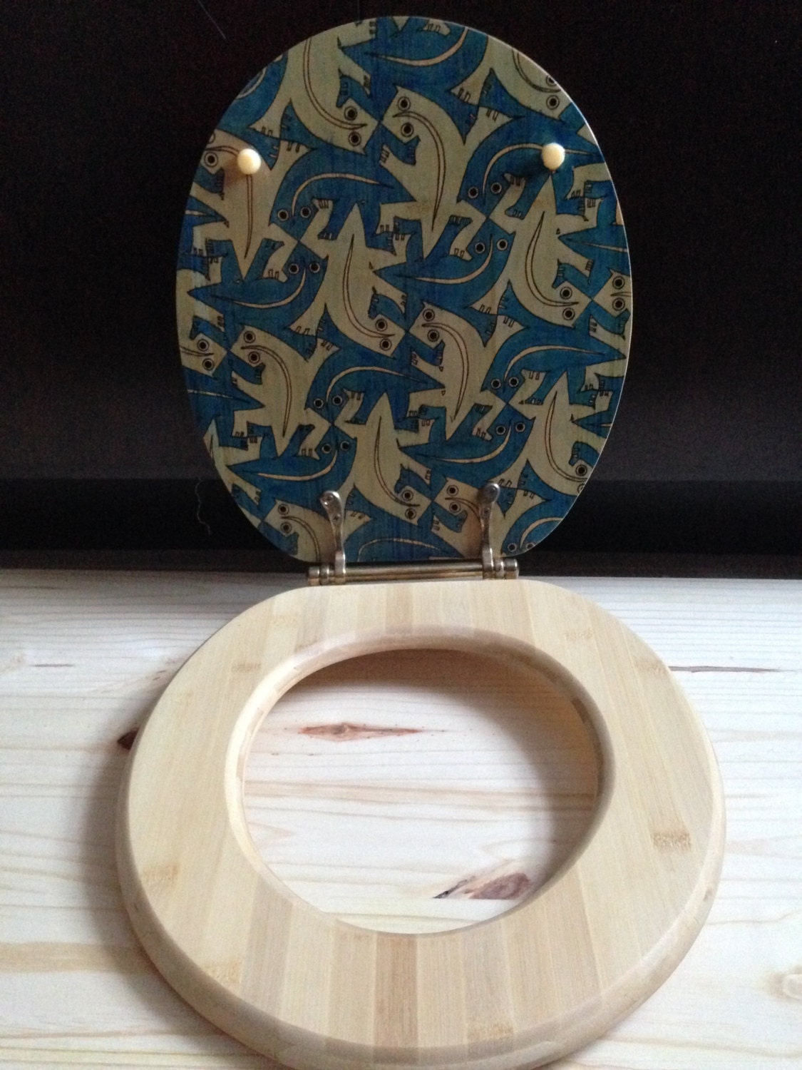 Toilet Seat Handmade Bamboo Wood Hand By Culturecommodes On Etsy