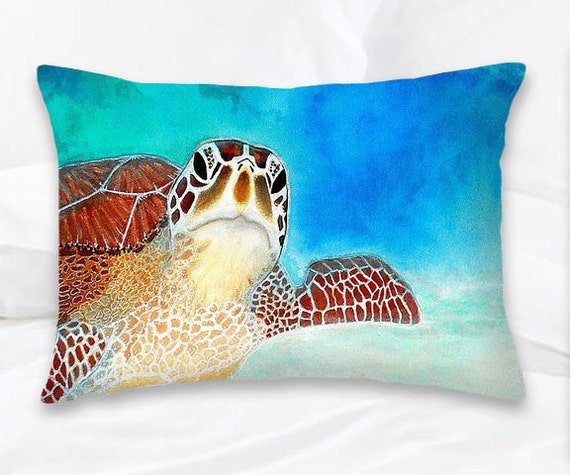 outdoor sea turtle pillows