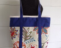 Popular items for canvas beach bag on Etsy