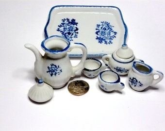 Vintage Tea Set - Miniature Doll 1960s