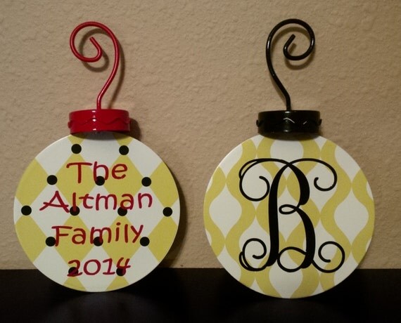 items similar to personalized metal christmas ornament on etsy items similar to personalized metal christmas ornament on etsy