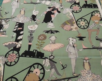 A Ghastlie End Headstone - Alexander Henry Fabric 1 Yard