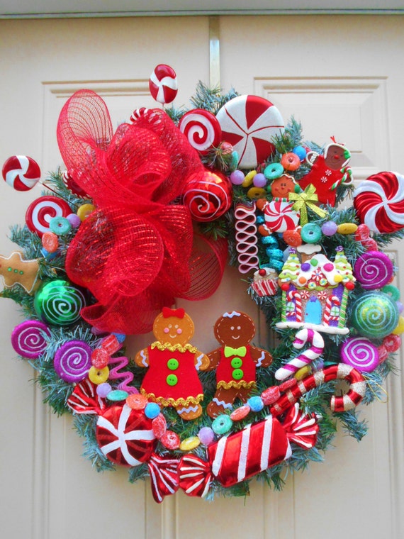 Gingerbread WreathGingerbread DecorWreathWreathsChristmas