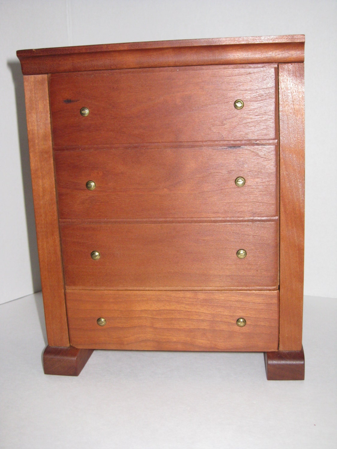 Vintage Wooden Doll House Dresser Chest of Drawers Haute Juice