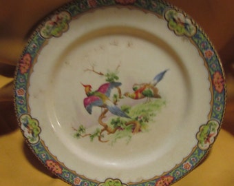 SALE John Maddock & sons England MAD 164 vitreous stamped crown under glaze plate