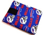 Hand Crafted Tablet Case From Licensed NFL Buffalo Bills Football Team Fabric /Case for: iPad, Samsung Galaxy , Google Nexus,Nook HD,iPadAir