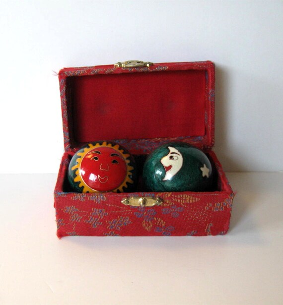 Vintage Celestial Baoding Balls Chimes by jewelryandthings2