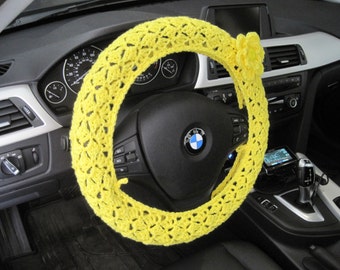 Crochet Car Cell Phone Holder Car Accessories Taupe by ytang