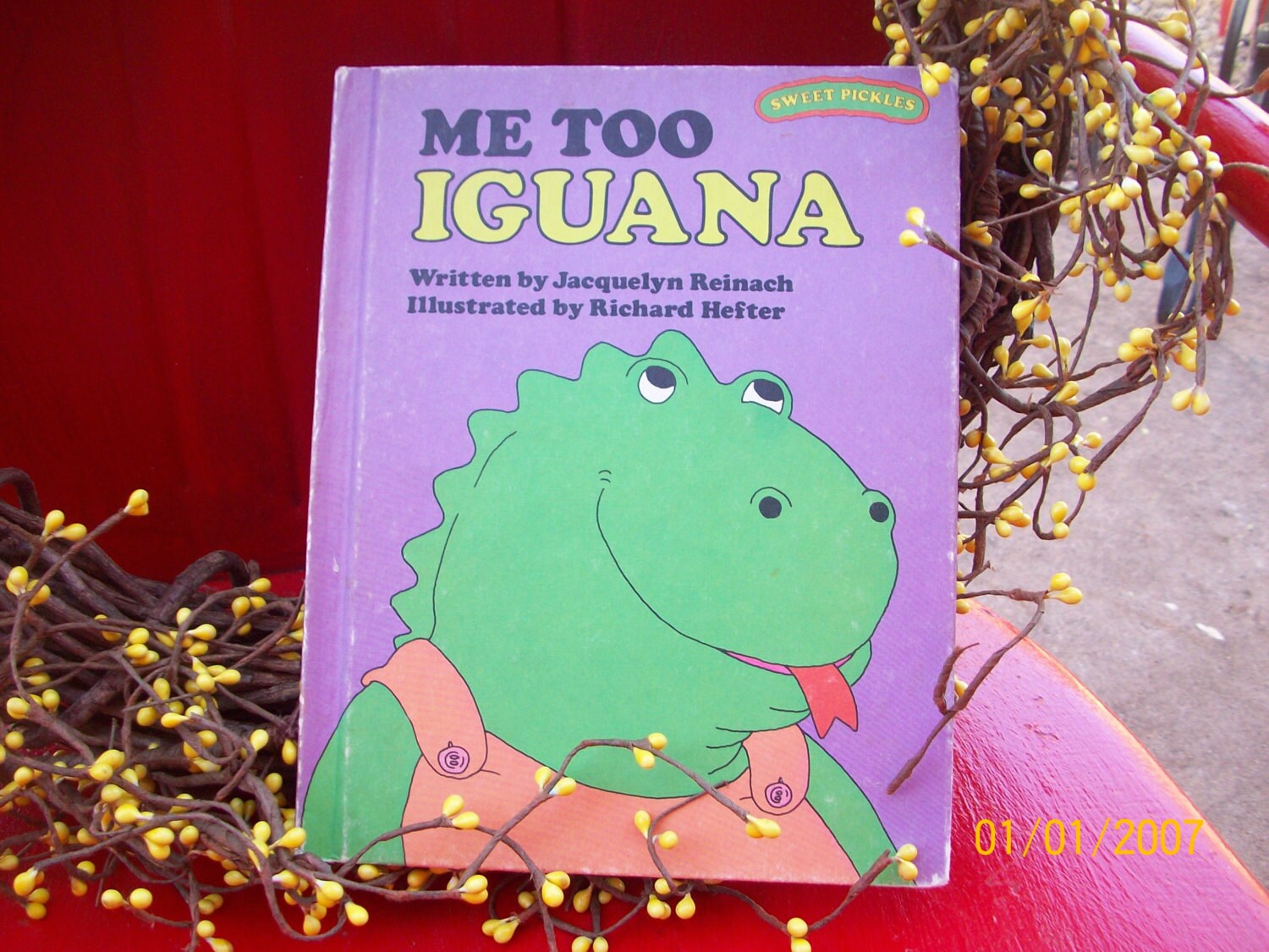 Sweet Pickles Book Me Too Iguana 1977 written by