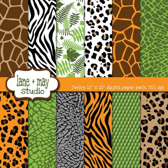 digital-scrapbook-papers-safari-jungle-animal-print-patterns