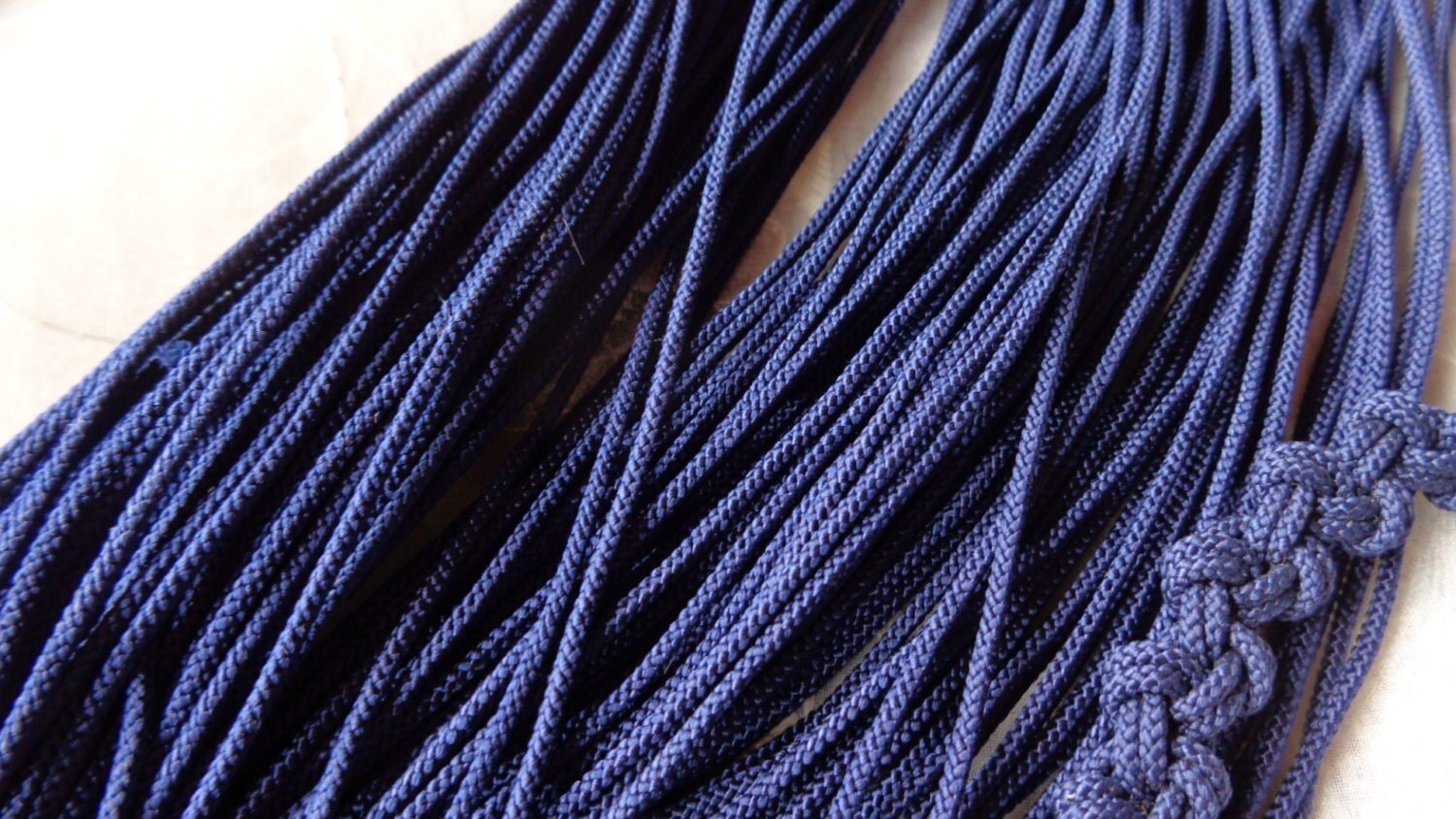 Japanese Silk Cord 5 metre Silk Braided Cordi