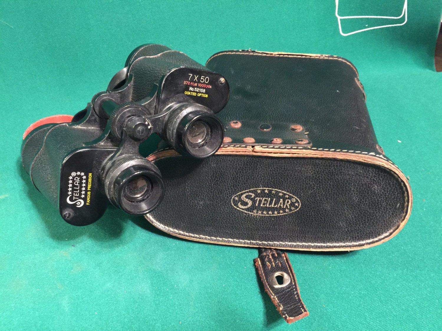 Vintage Stellar Binoculars No. 52158 7x50 by TwistedCopperPC