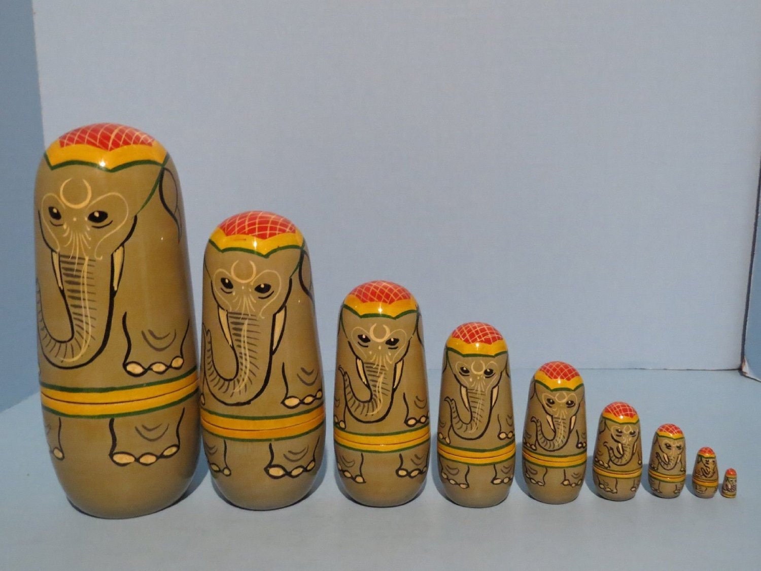 elephant nesting dolls