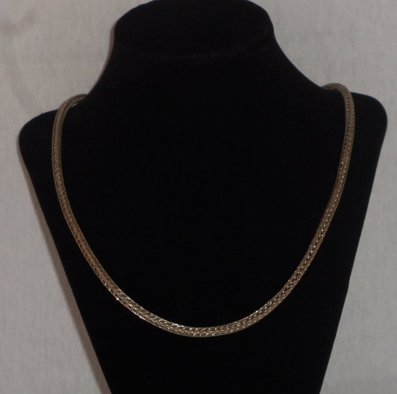 sterling silver viking weave necklace by thewatsonswares on Etsy