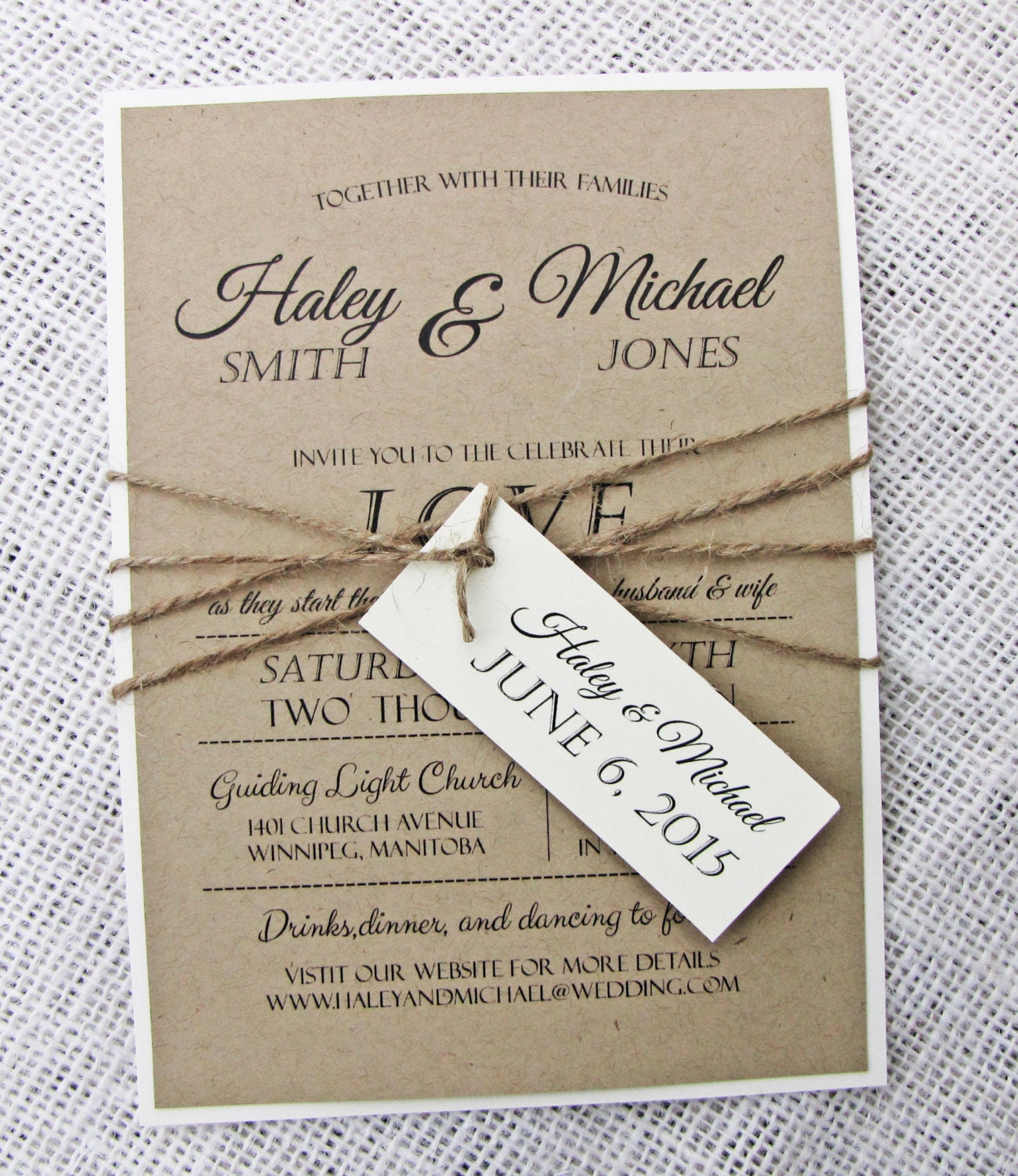 Printable Rustic Wedding Invitations - Printable World Holiday
