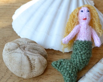 Mermaid and Flower Fairy Knitting Pattern