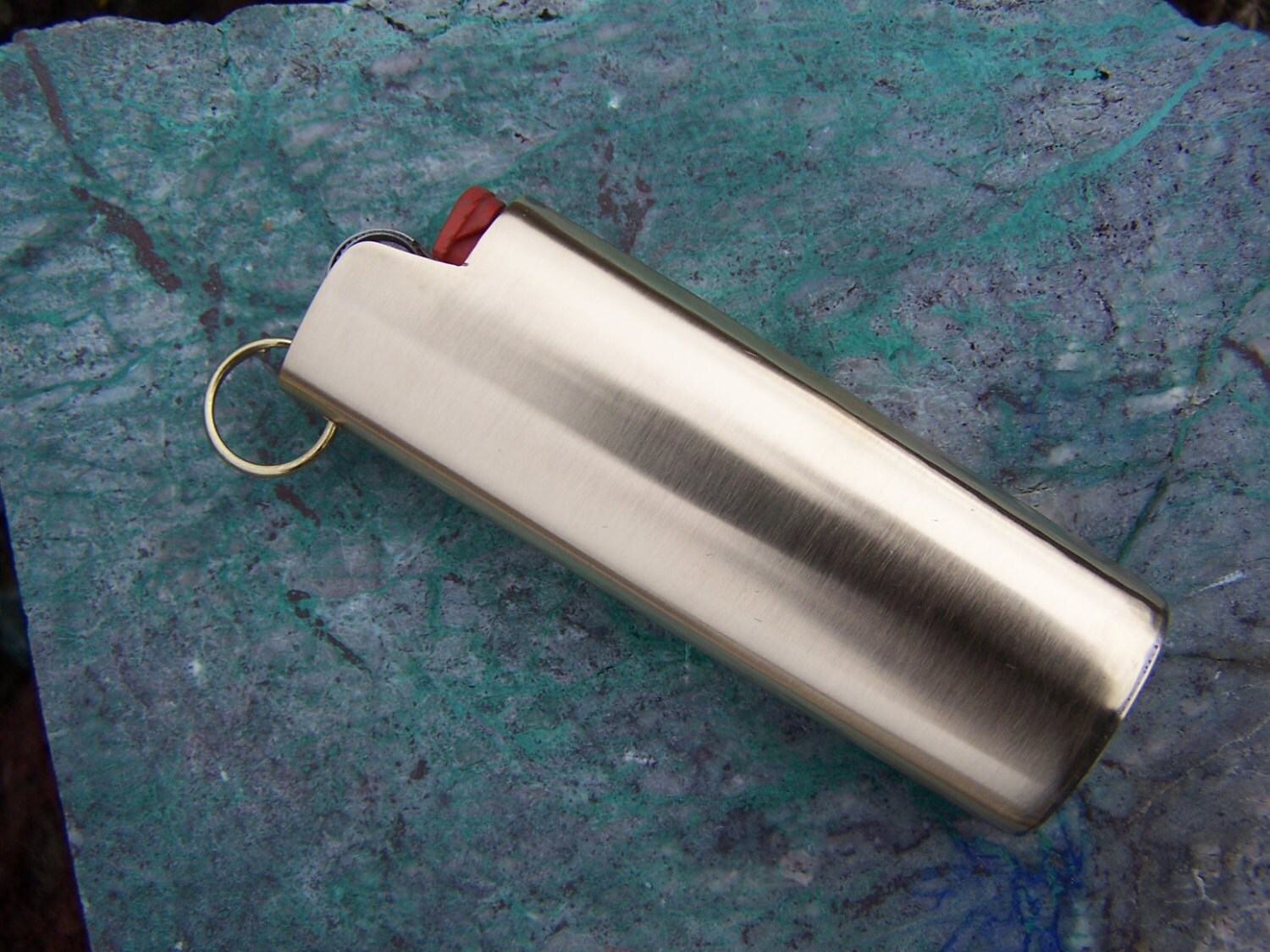 Brass Bic Lighter Case
