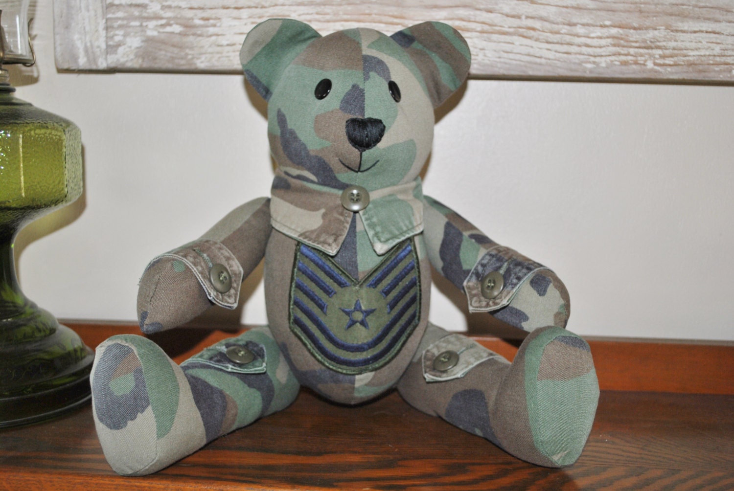 memorial teddy bear from clothing