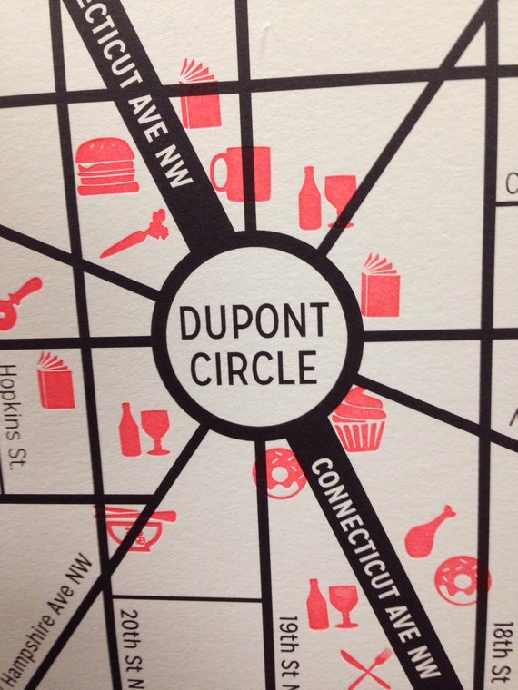 Food Maps of DC Dupont Circle