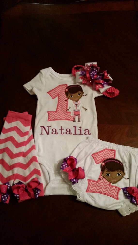 doc mcstuffins first birthday outfit