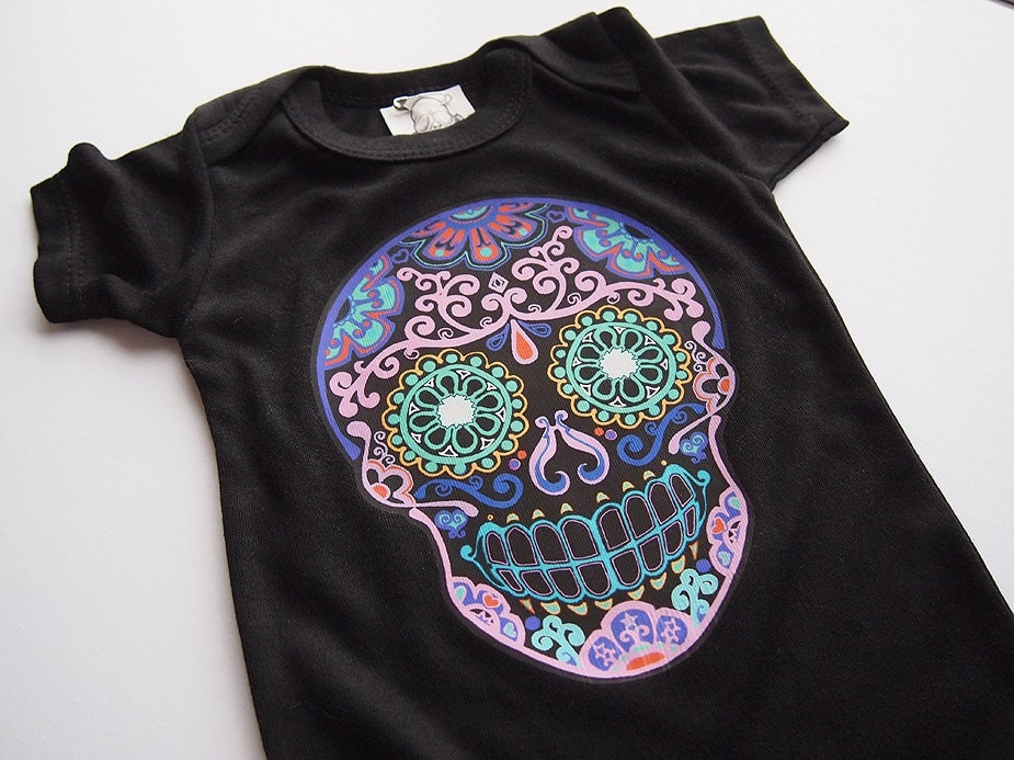 Trendy Baby Sugar Skull Clothes Month Bonesnelson Trendy Baby Sugar Skull Clothes Month Bonesnelson