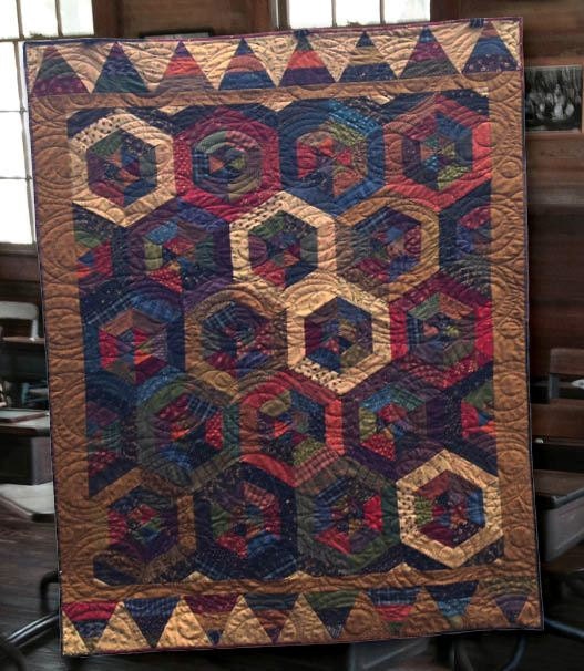 Primitive Folk Art Quilt Pattern School House Memories Quilt