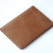Mens Wallet  Slim Wallet Brown Leather Front Pocket Wallet Gift For Him Personalized (if need)