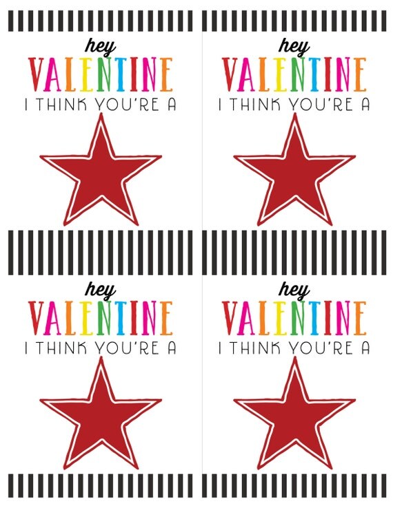 You're a Star Valentine Card