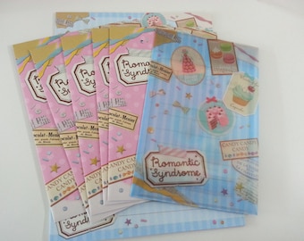 Yummy Macaron Letter Set - 12 Sheets and 6 Envelopes